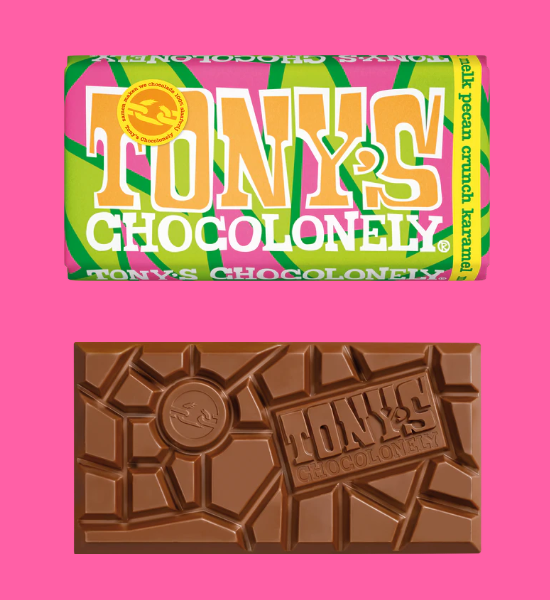 Tony Chocolonely - Melk pecan karamel