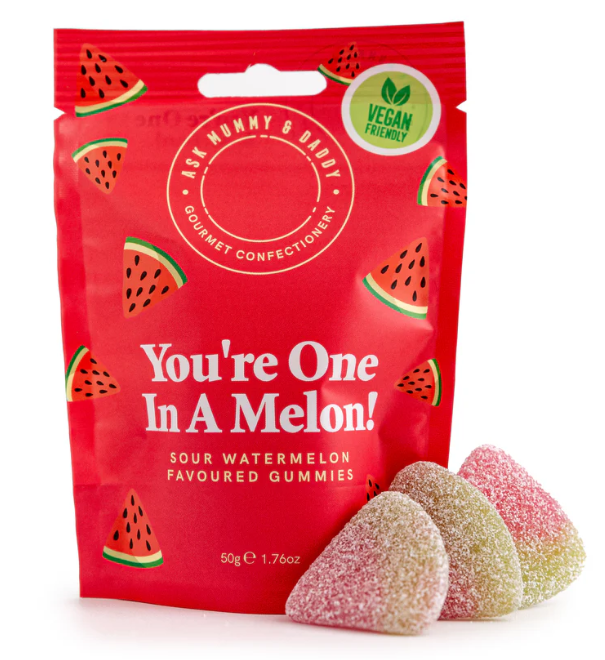 You're one in a Melon sour watermelon gummies