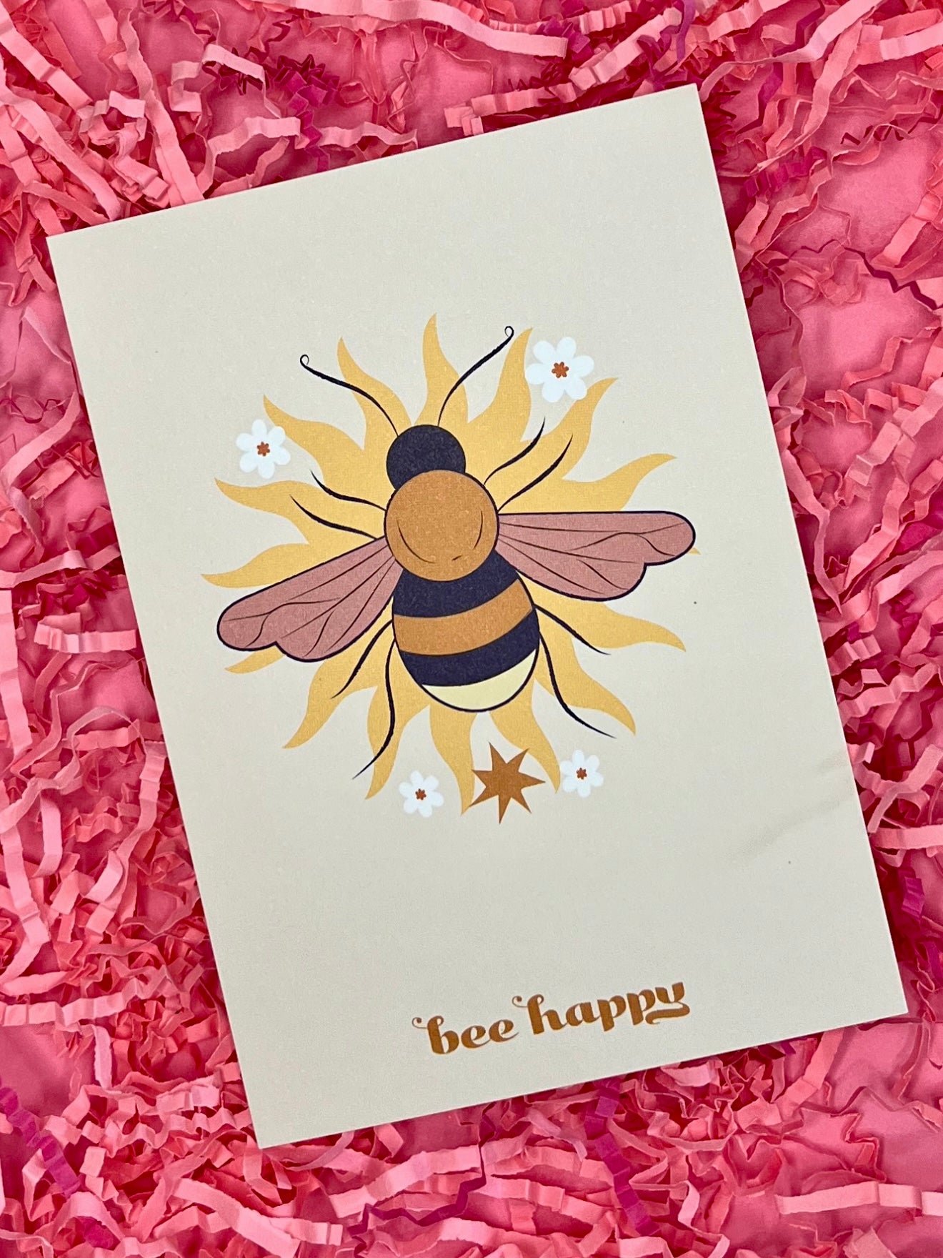 Kaart - Bee Happy