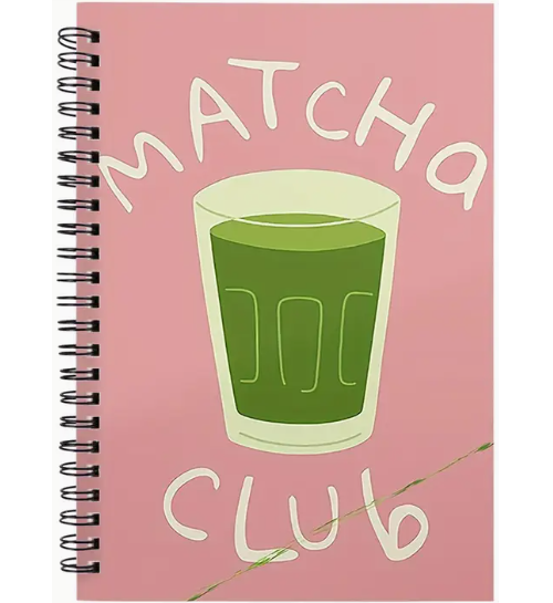 Notitieblok - Matcha Club