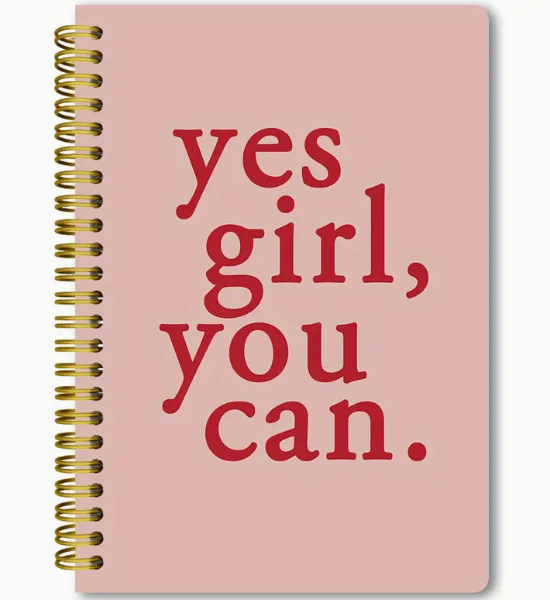 Notitieblok - Yes Girl You Can