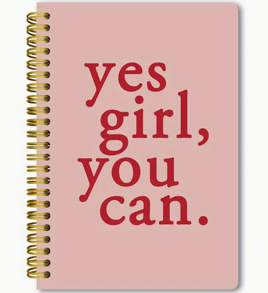 Notitieblok - Yes Girl You Can