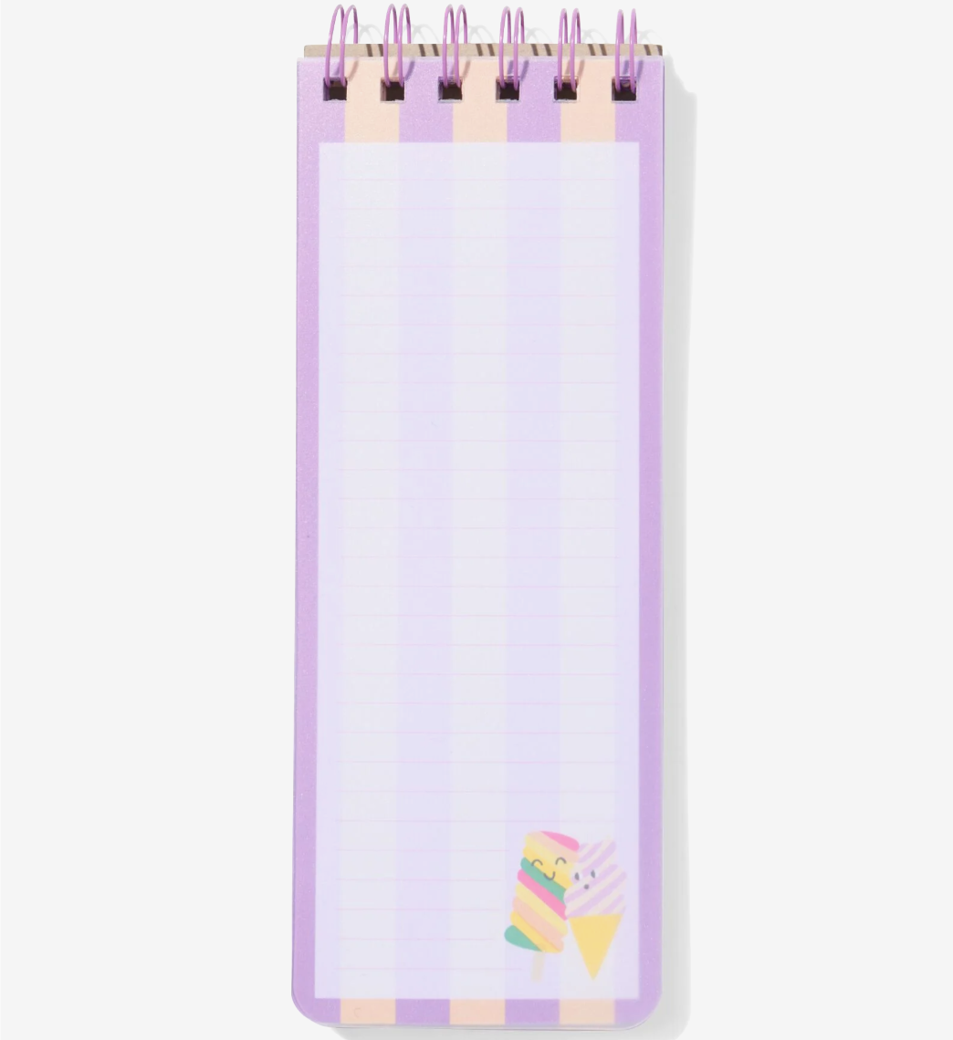 Notitieblokje paars