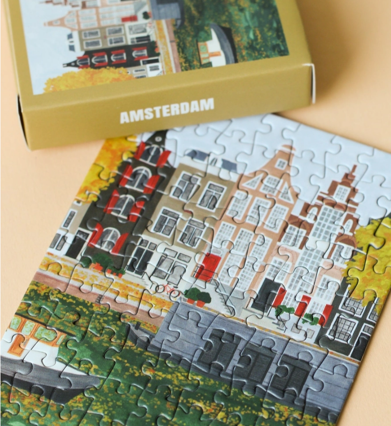 Puzzel 99 stukjes - Amsterdam