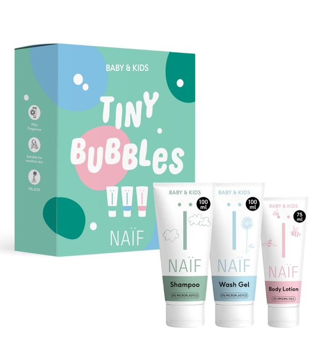Naif Tiny Bubbles Luxe giftset