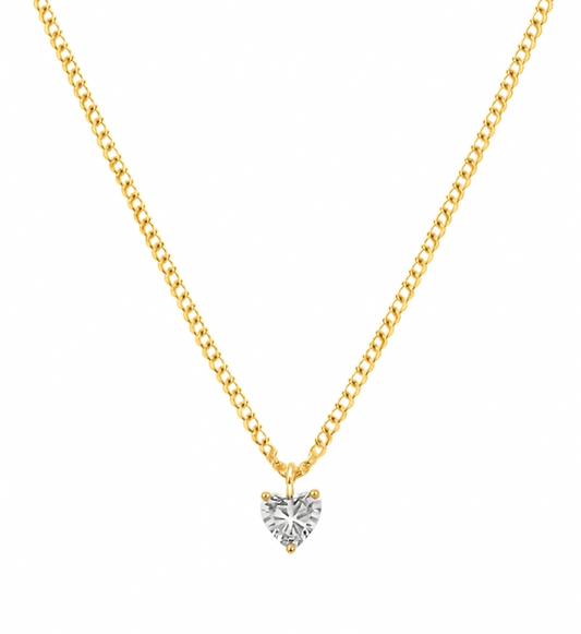 Ketting Finaste diamant of topaas