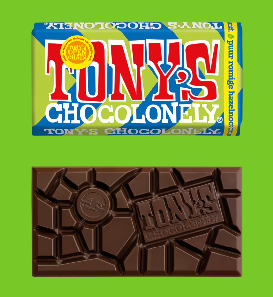 Tony Chocolonely - Puur hazelnoot (vegan)