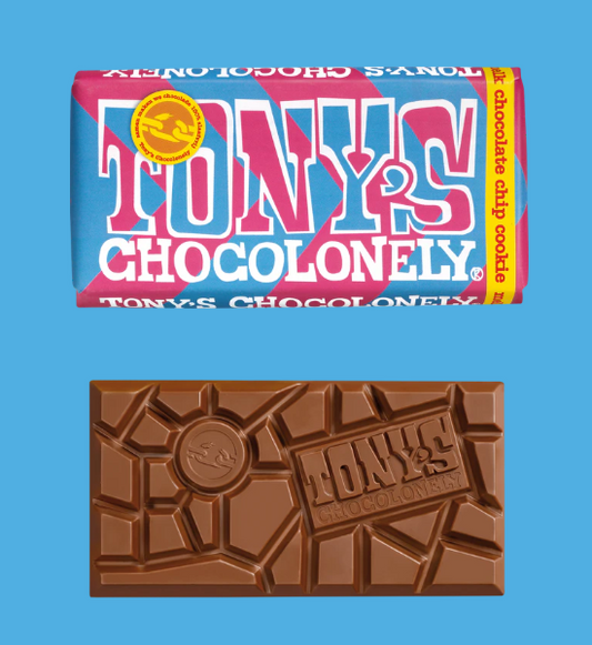 Tony Chocolonely - Melk chocolate chip